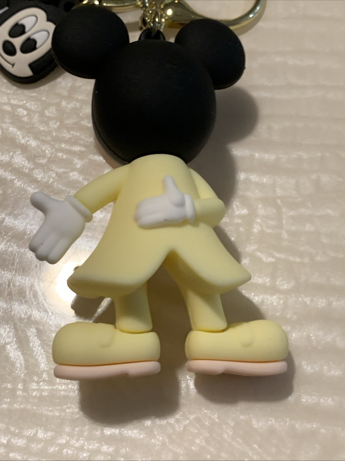 Pair Of Disney Mickey & Minnie Mouse Dale Bowser 3D Pendant Keychains Key Rings7