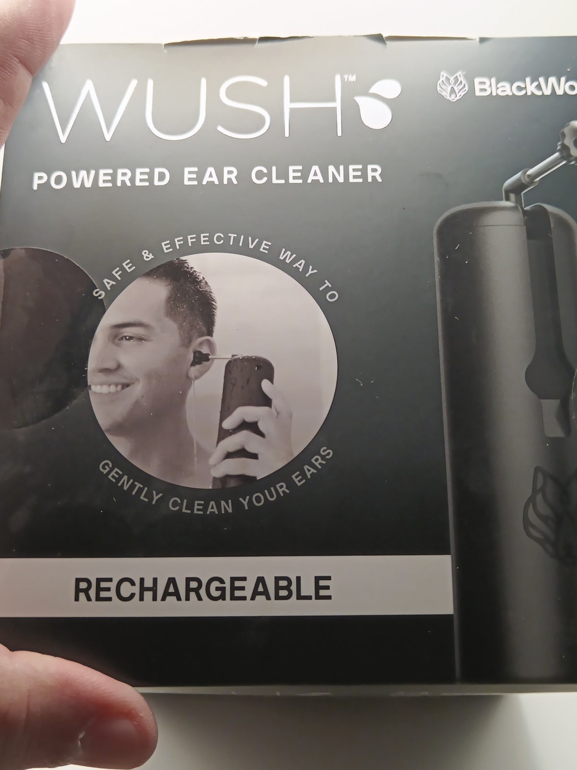 Blackwolf Wush '0706' Rechargeable Powered Ear Cleaner Sealed NEW5