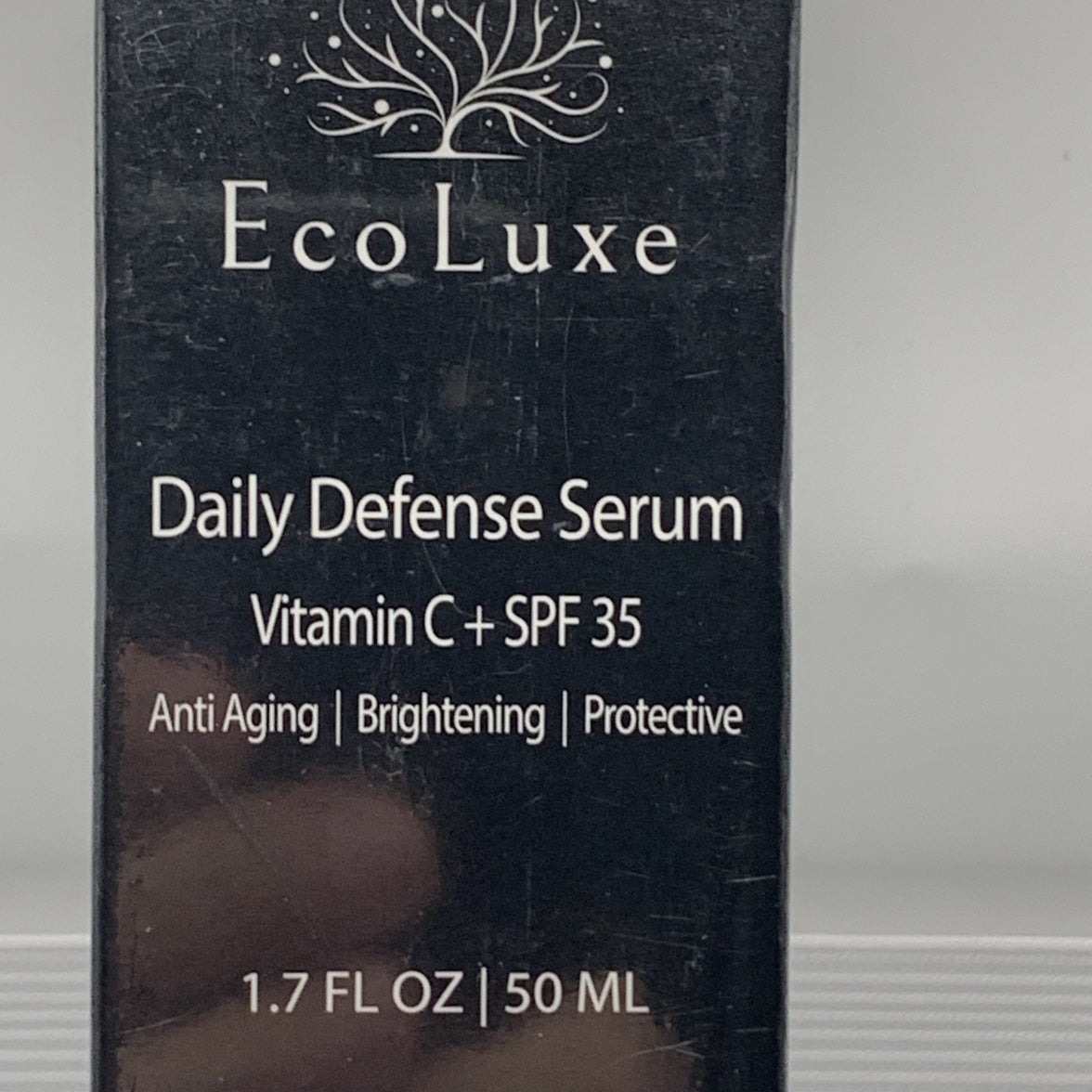 EcoLuxe Daily Defense Serum 1.7oz, Vitamin C, Anti Aging, Brightening, Protect2