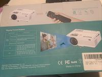 Fullja Mini Projector HD HDMI USB AV Home Theater Portable Video Projector3