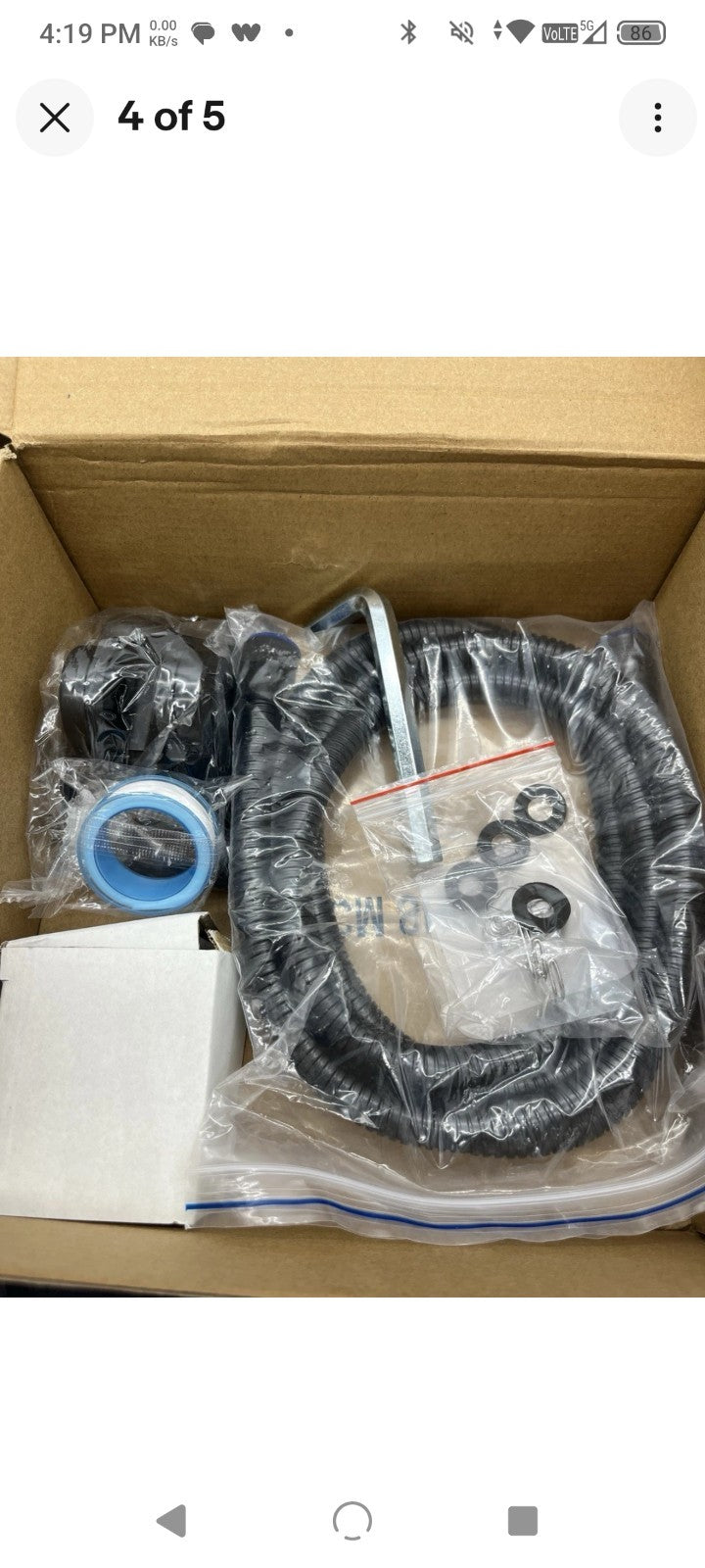 Rainfall Shower Head Combo Main Imagine Brand New Black5