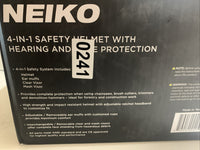 New Neiko 4-IN-1 Safety Helmet with Hearing and Face Protection in Origin Box10