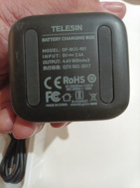Telesin 3 Slot Per GoPro for Hero 9/10/11/12 Battery Charging Box W/2 Batteries 6