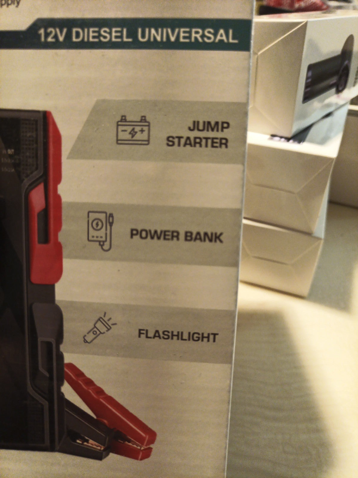 Truck  SUV Jump Starter Battery Pack (Gas/Diesel Universal) Emergency Power1