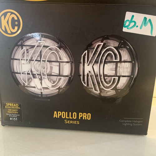 KC HiLiTES Apollo Pro 151 6 100w Light System Pair