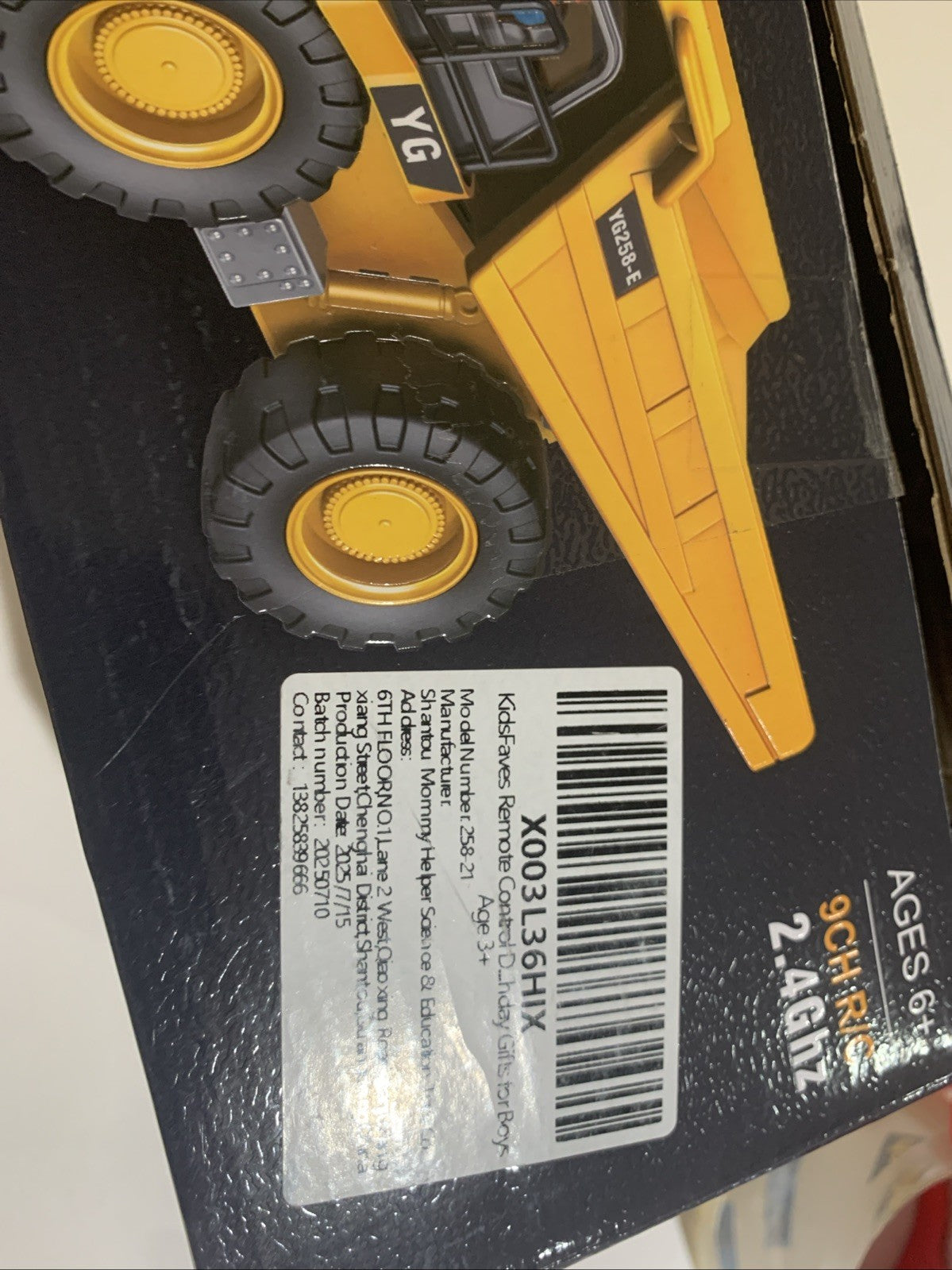 NNEOBA RC Alloy Dump Truck Engineering Vehicle for Boys5