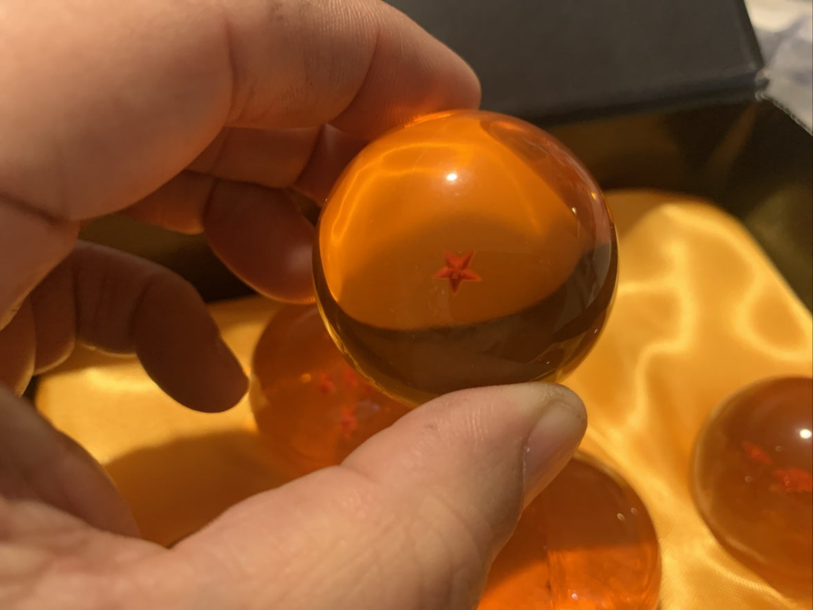 DRAGON BALL Z CRYSTAL BALL, Bandai - NUOVO PERFETTO*6