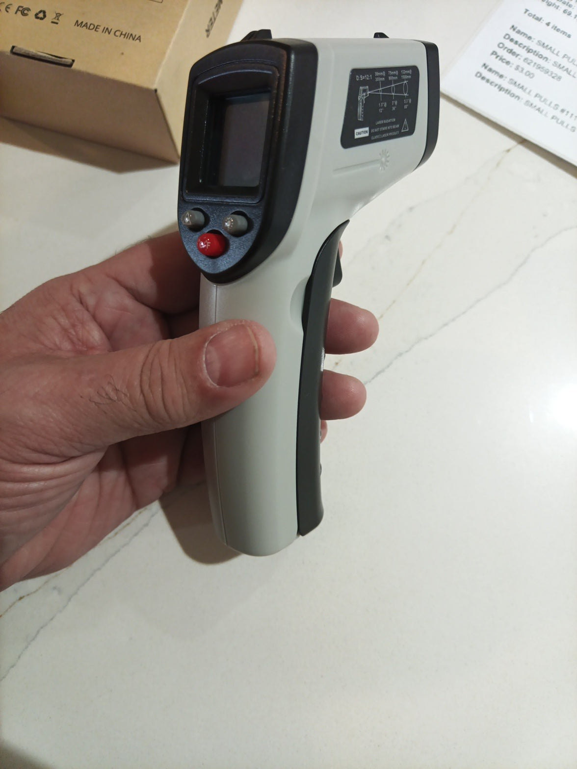 Performance Tool Infrared Thermometer Handheld, -58 to 716 degrees F° LCD Screen4