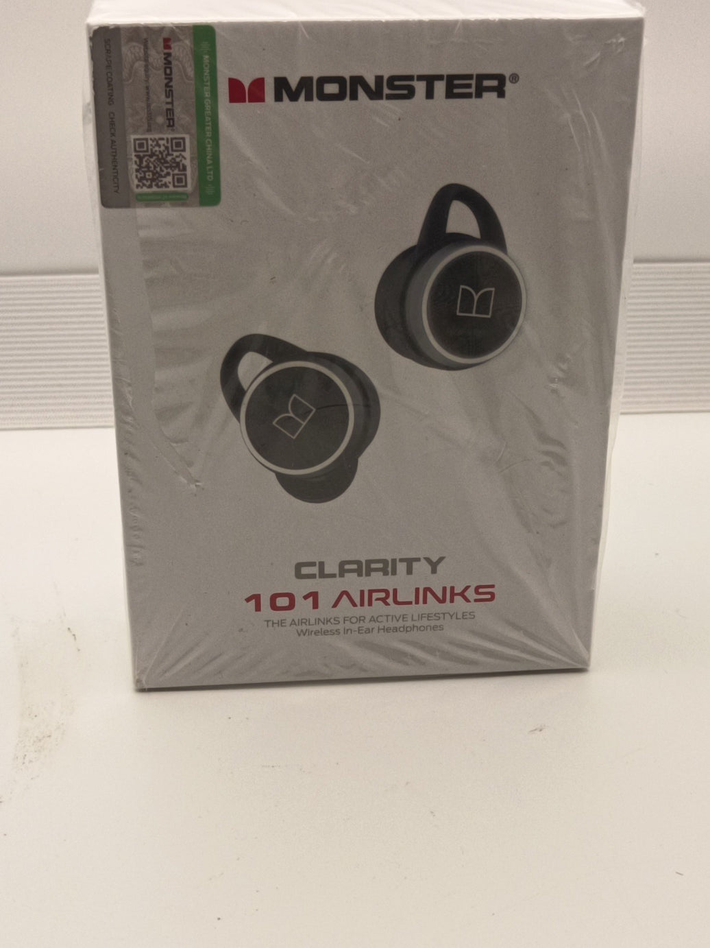 Wireless Earbuds Clarity 101 Airlinks In-Ear Headphones Designed for Sports New0