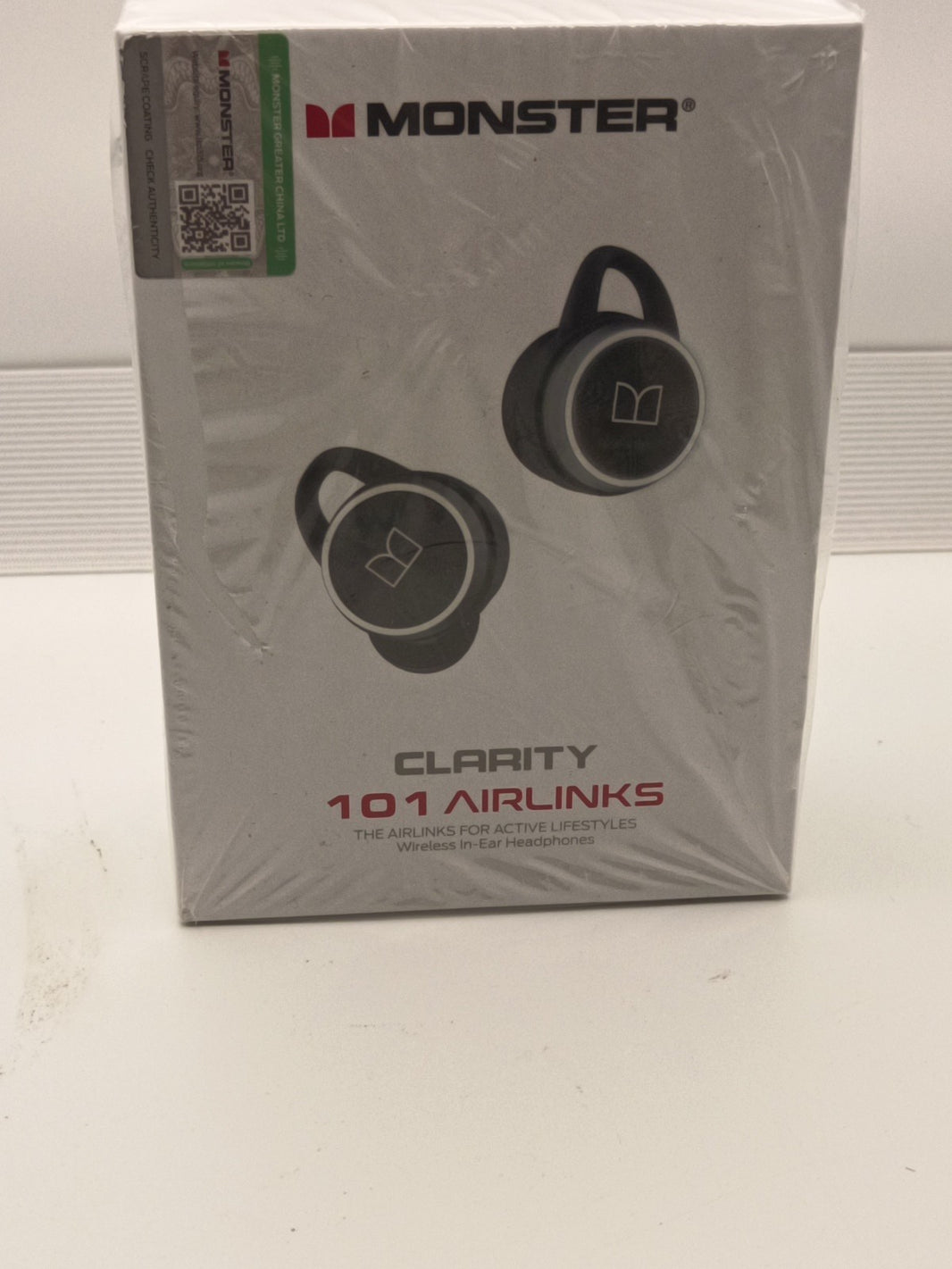 Wireless Earbuds Clarity 101 Airlinks In-Ear Headphones Designed for Sports New0