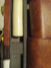 Amerous Backgammon 15 inch classic board game w/leather case 8