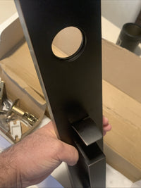 Exterior Door Handle with Deadbolt, Matte Black Front Door Lock Set, Reversible15