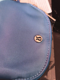 Lululemon Dual Pouch Wristlet PDGR VPOR Blue NWT One Size5