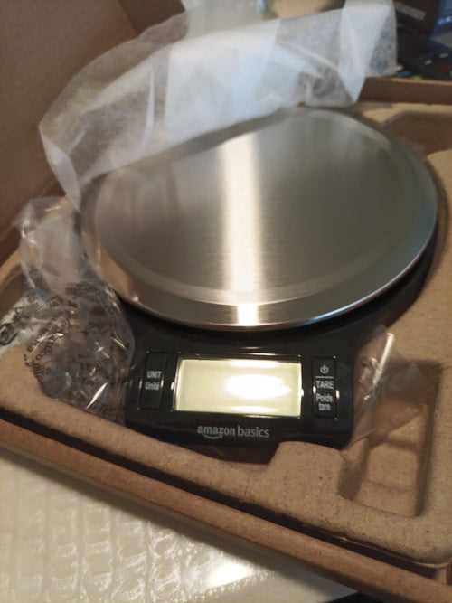 Amazon Basics Electronic Digital Kitchen Food Scale - Model EK3211