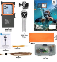 Waterproof Selfie Stick, Extendable Phone Selfie Stick with Wireless Remote S...4