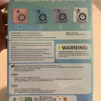 Instant Print Camera for Kids with 3 Rolls Photo Paper & 32GB Card - Pink3