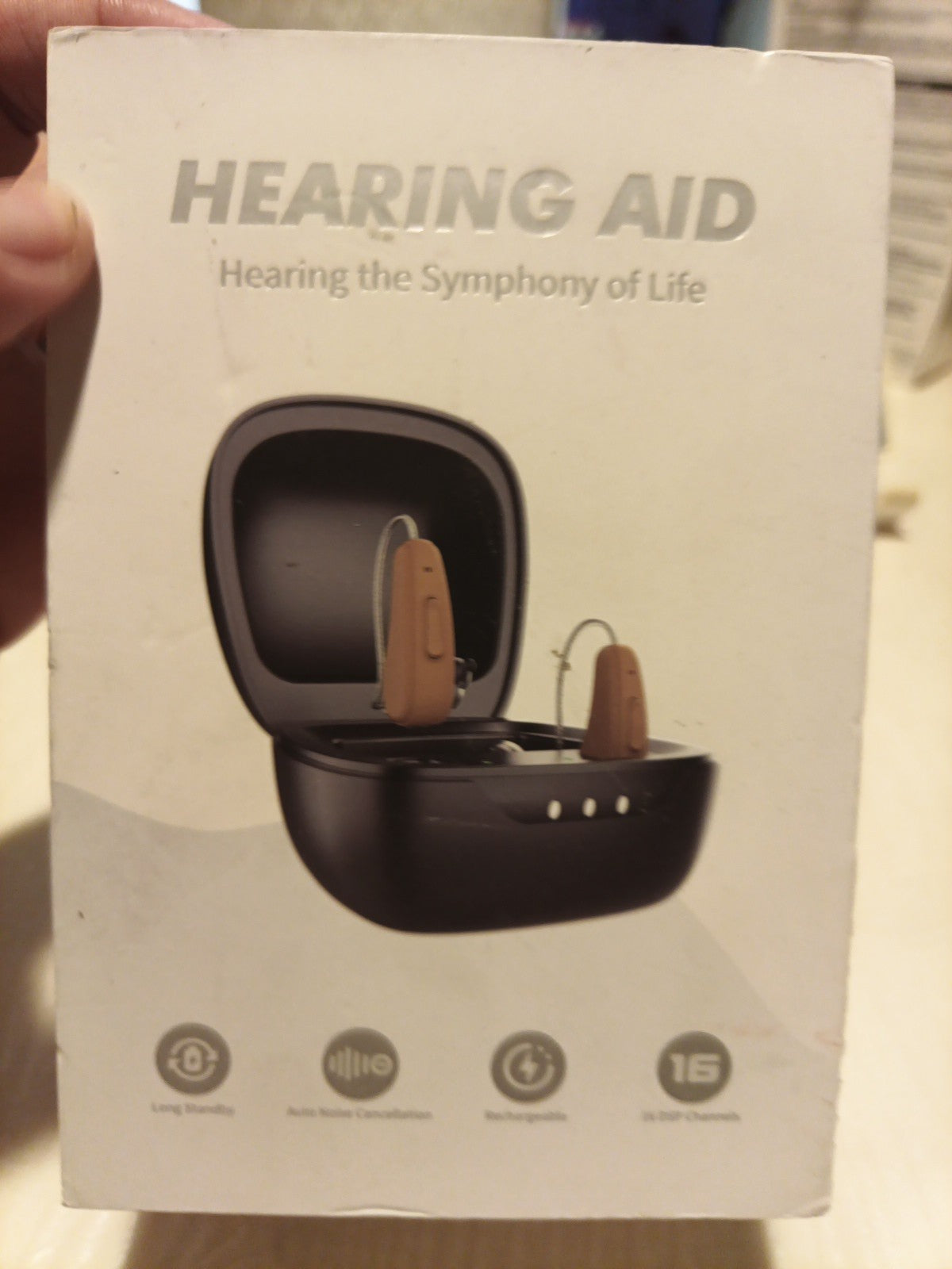 NVOTBY New Hearing Aid Rechargeable Model:M2231 Seniors. Adults. Open Box NEW0