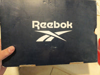 Man's Shoes Reebok Work Fusion Flexweave Cage Composite Toe, Black/White Size 9W16