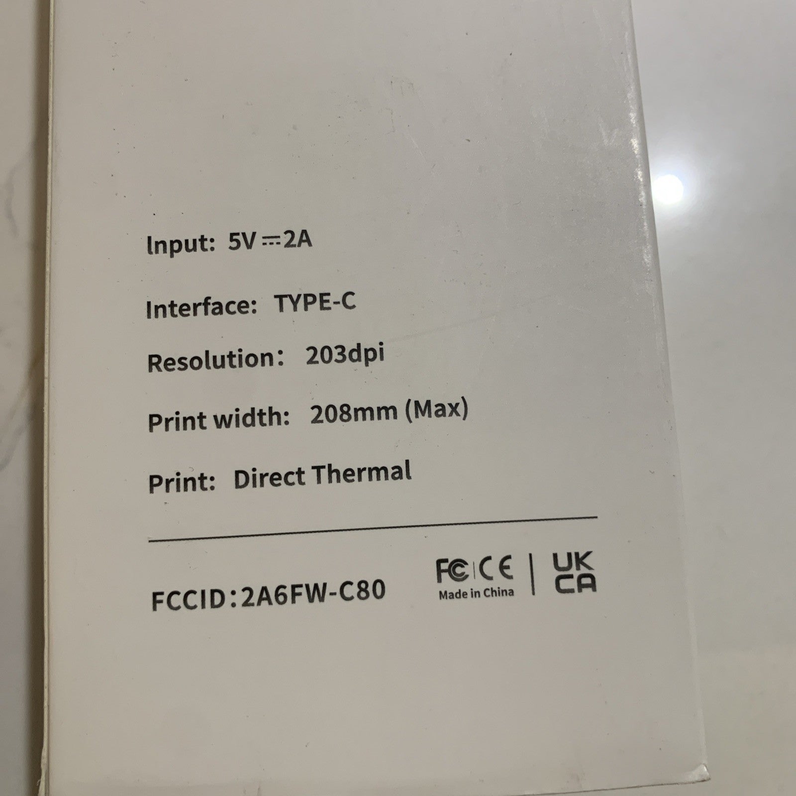 Portable Printer Wireless for Travel, A4 US Letter Thermal Printer Black 203dpi12