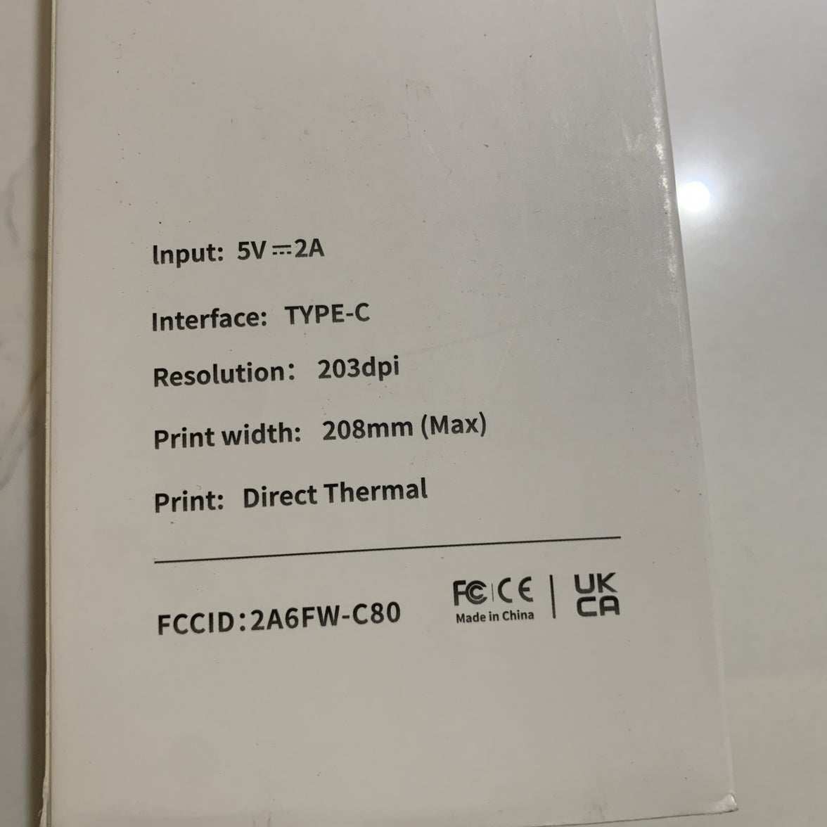 Portable Printer Wireless for Travel, A4 US Letter Thermal Printer Black 203dpi12