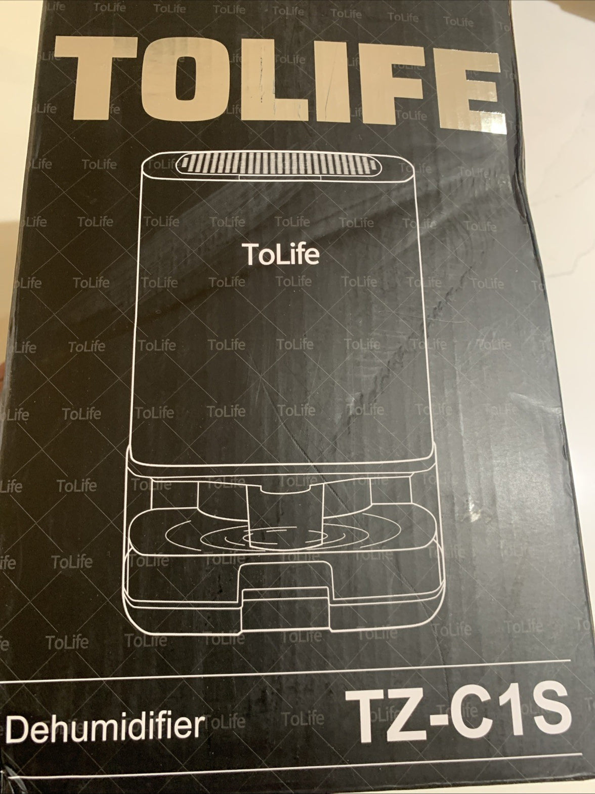 ToLife Dehumidifier Model TZ-C1S 800ML Capacity 7 Color LED Lights Auto-Shutoff3