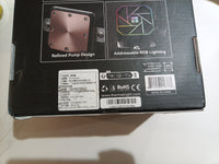 Aqua Elite 120 V3 AIO CPU Cooler, 120mm Liquid Cooling, ARGB PWM Fans, Intel ...7