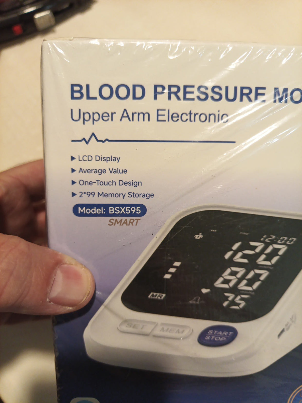 2025 Blood Pressure Monitor Rechargeable Arm Digital BP Cuff Heart Rate Machine1