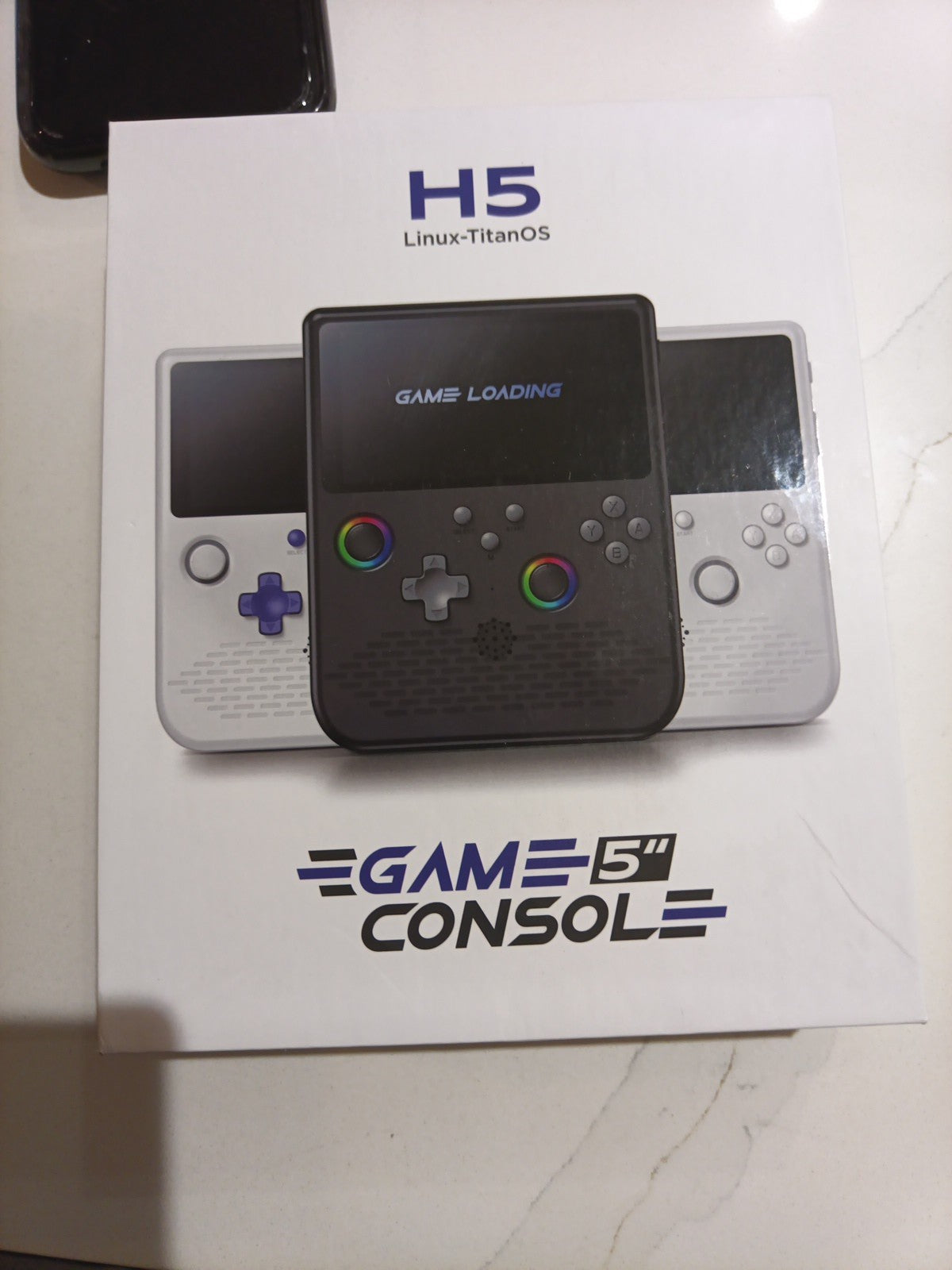 H5 5.0" HD IPS Screen Open Source Linux System Retro Handheld Video Game Console8