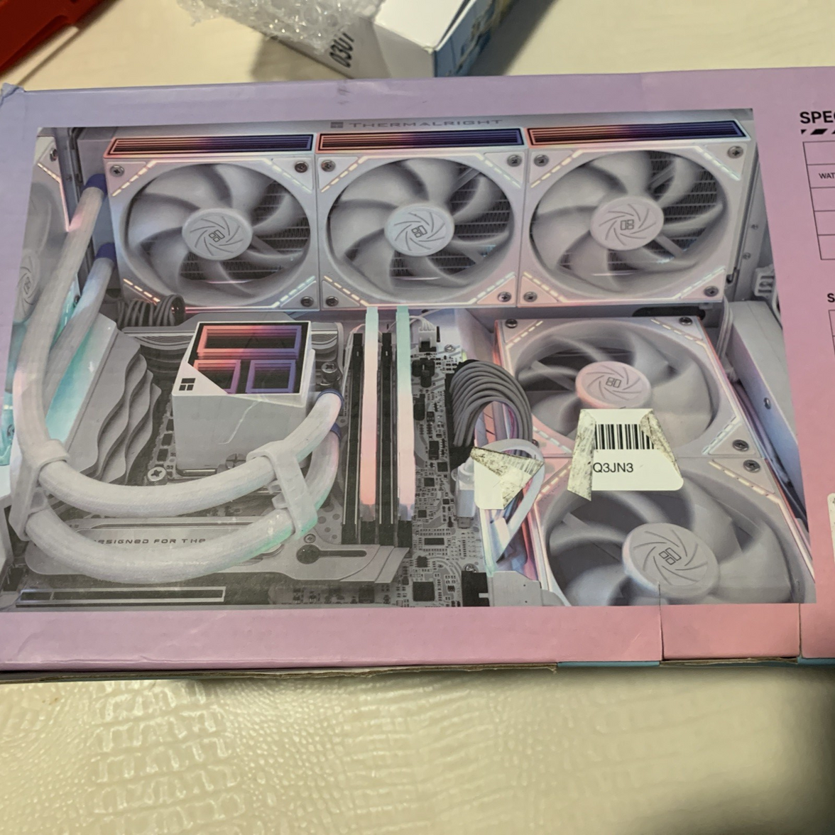 Thermalright FI360 WHITE water-cooled heat sink  need silicon gel5