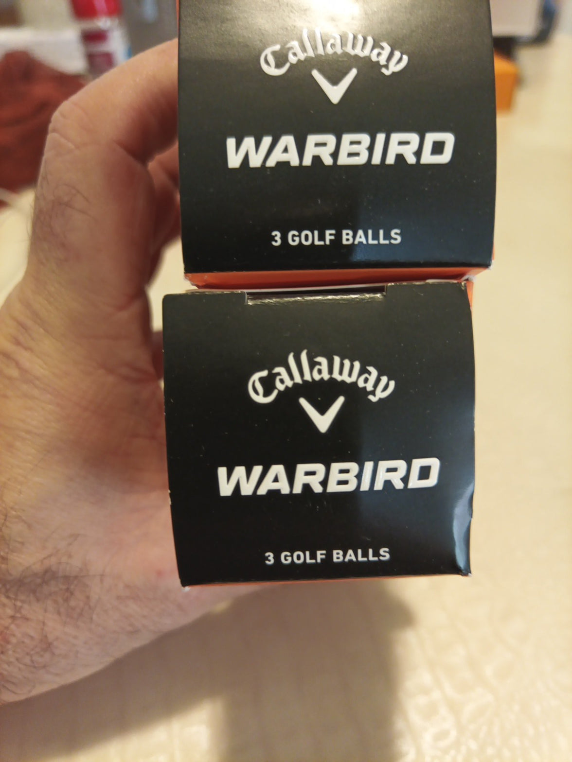 Callaway Warbird Golf Balls TWO Sleeves Of 3 Balls 1