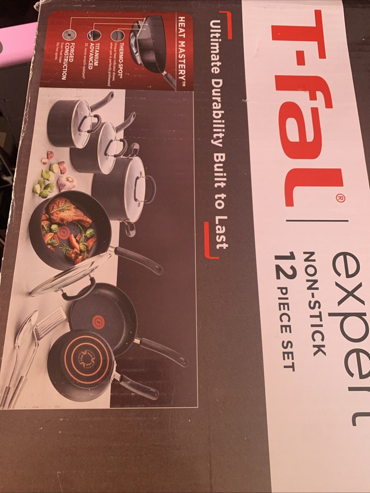 t-fal 12 piece set Non Stick, Expert Collection Induction, Even Heating4