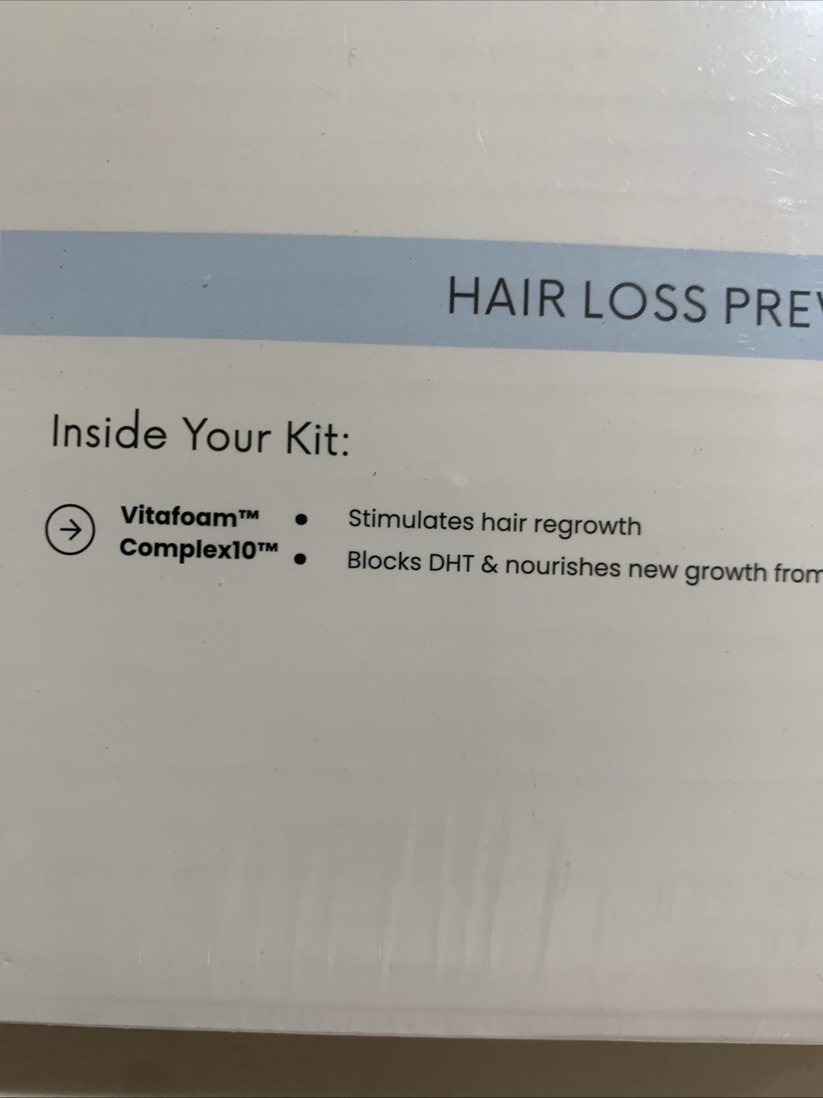 Growplex Hair Loss Prevention Kit New Sealed Package2