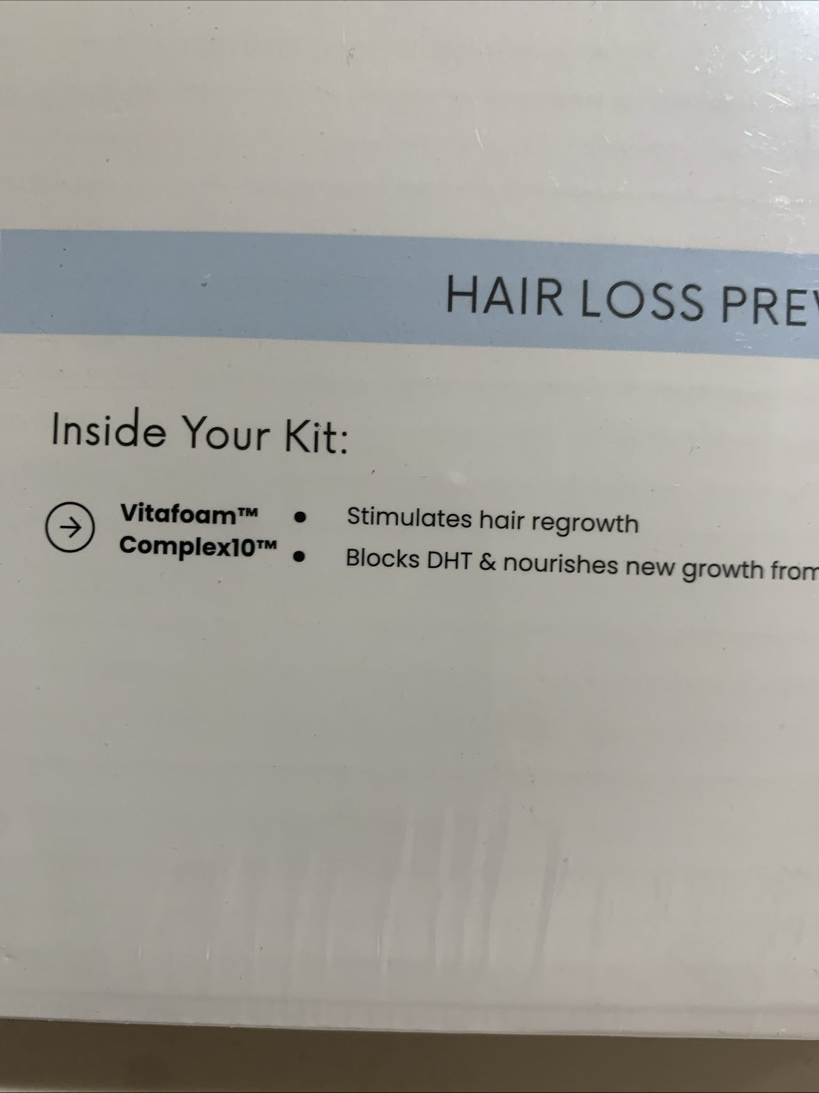 Growplex Hair Loss Prevention Kit New Sealed Package2