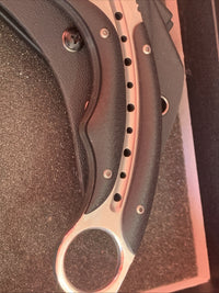 Karambit Claw Fixed Blade Knife FULL TANG Survival Hunting with Kydex Sheath2