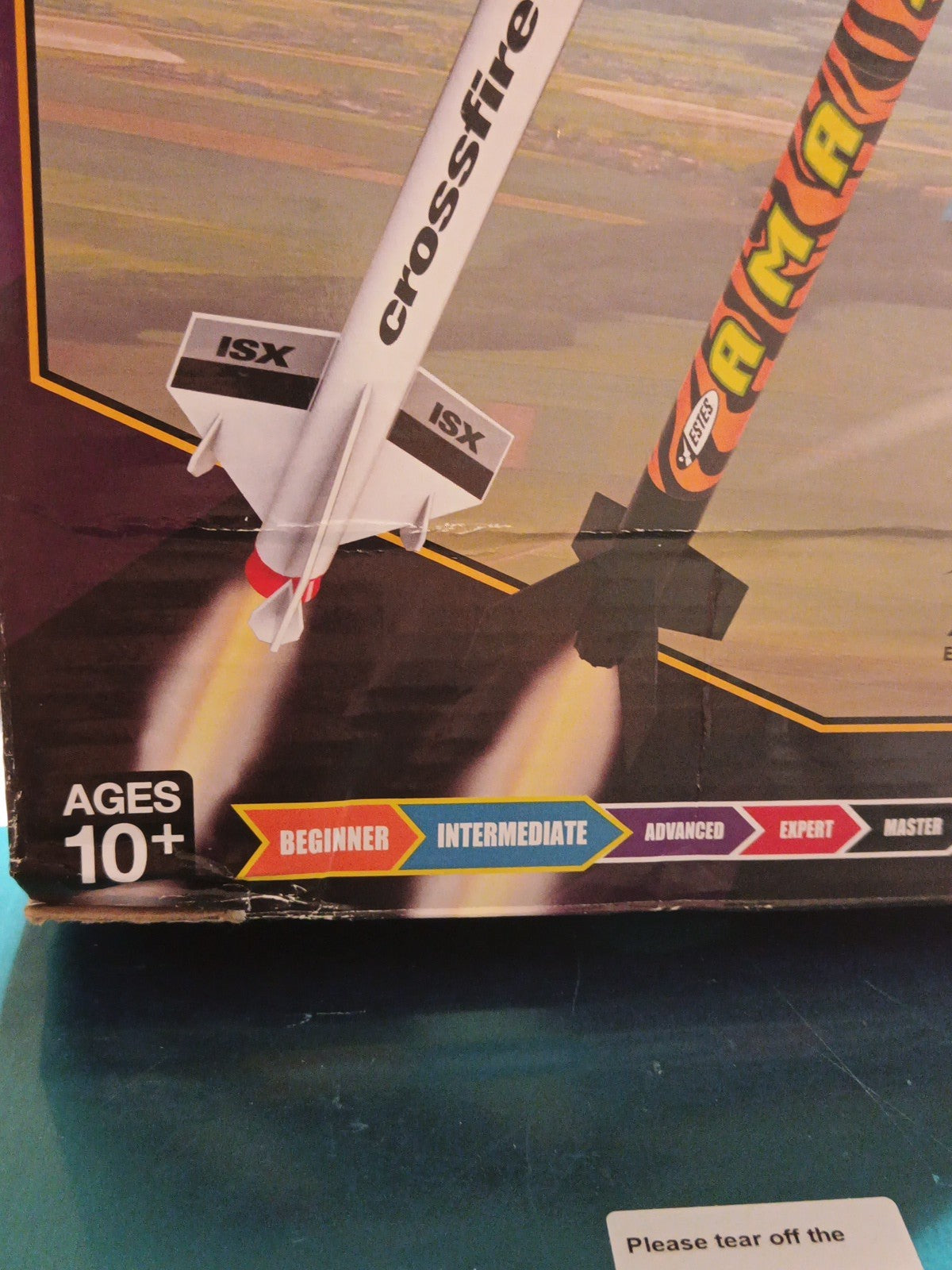 ESTES TANDEM-X FLYING MODEL ROCKET KIT #14692