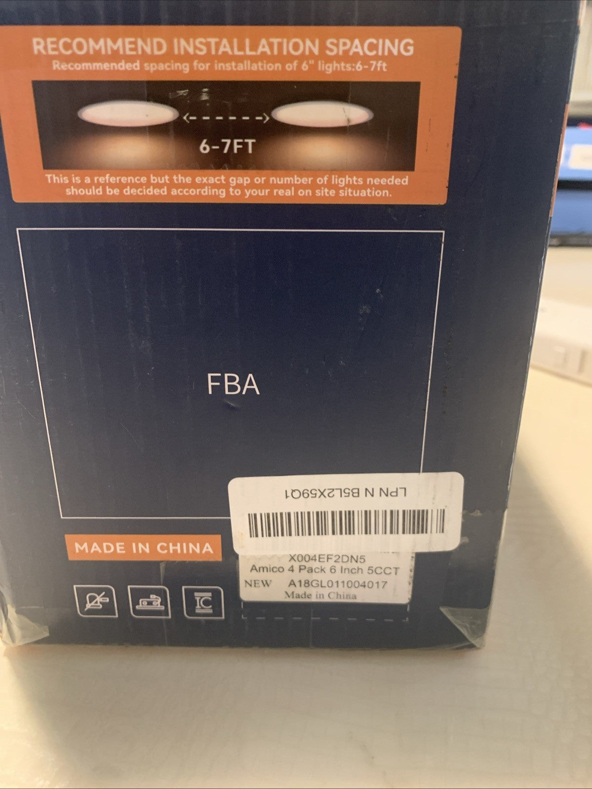 4 Pack 6 Inch 5CCT Ultra-Thin LED Recessed Ceiling Lights with Junction Box4
