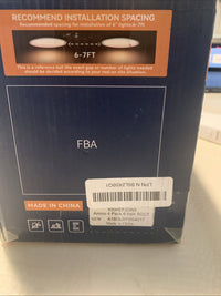 4 Pack 6 Inch 5CCT Ultra-Thin LED Recessed Ceiling Lights with Junction Box4
