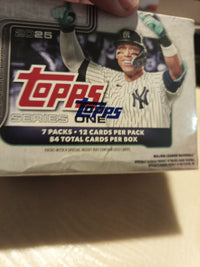 2025 TOPPS SERIES 1 MLB BASEBALL BLASTER BOX BRAND NEW SEALED (84 total cards)!10