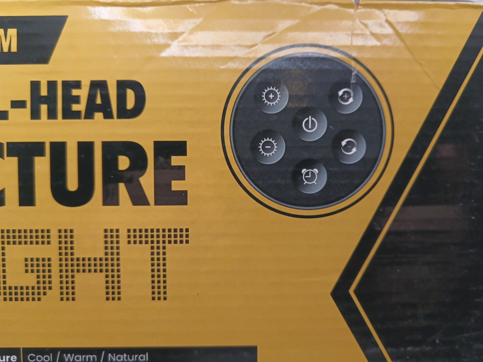 Dual-head Picture Light- 18 Inch  remote Control- Black In Color6