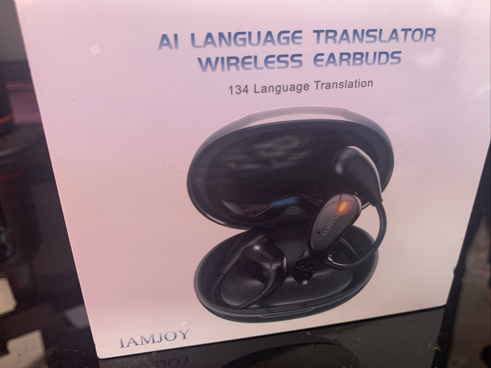 IAMJOY AI Language Wireless Two Way Translation Of Up To 134 Languages Earbuds0