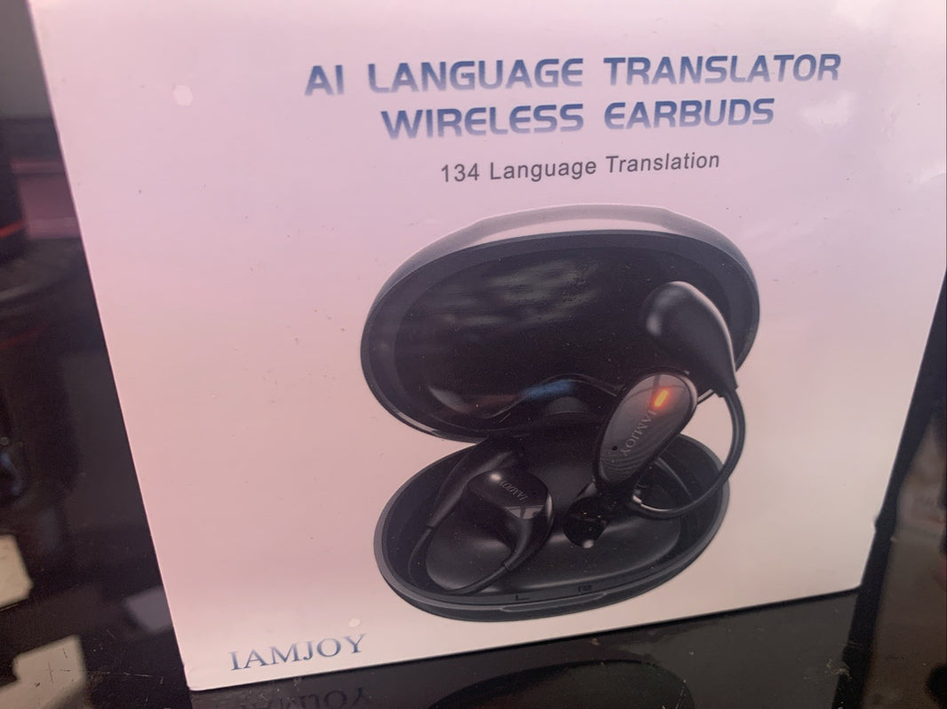 IAMJOY AI Language Wireless Two Way Translation Of Up To 134 Languages Earbuds0