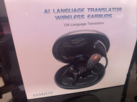 IAMJOY AI Language Wireless Two Way Translation Of Up To 134 Languages Earbuds0