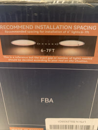 4 Pack 6 Inch 5CCT Ultra-Thin LED Recessed Ceiling Lights with Junction Box5