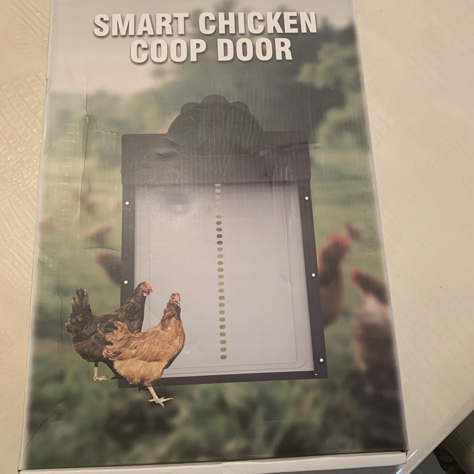 Solar Powered Automatic Chicken Coop Door with Timer/PIR Sensor Modes0