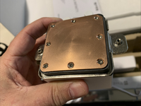 Thermalright FI360 WHITE water-cooled heat sink  need silicon gel19