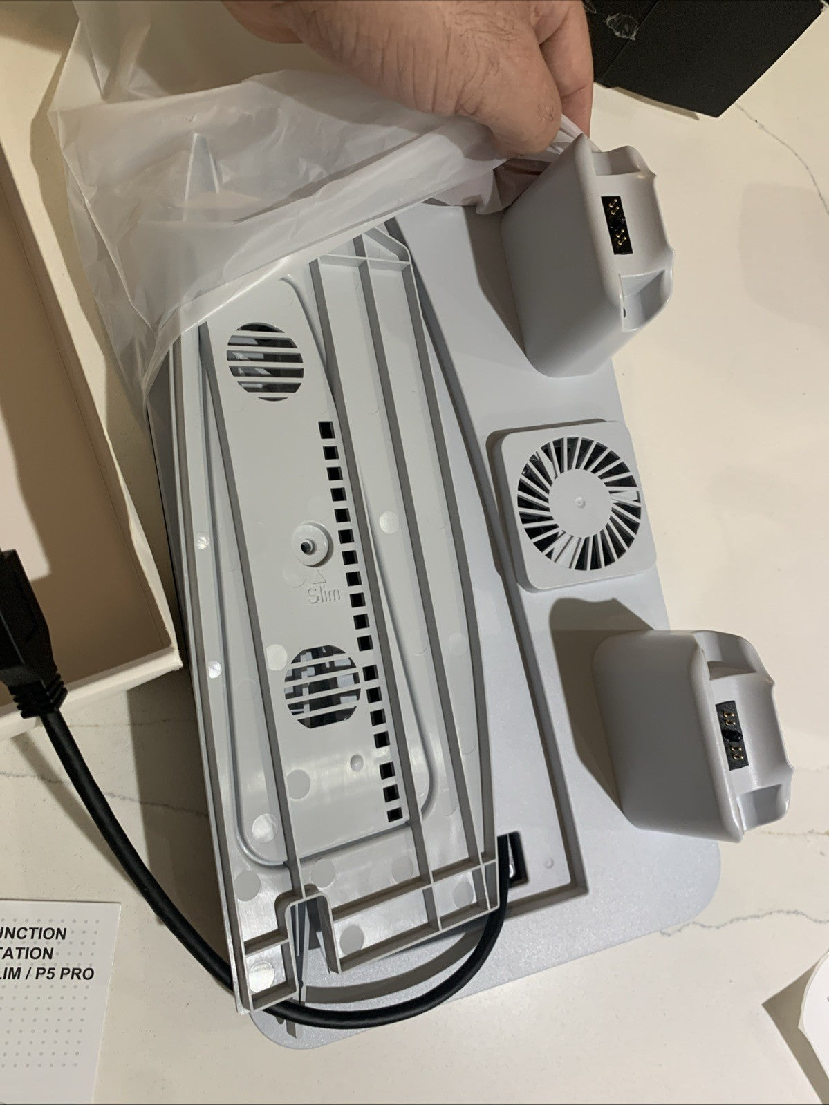 RGB Mutifunction Charging Station w/ Cooling Fan, for PS5 & Slim9