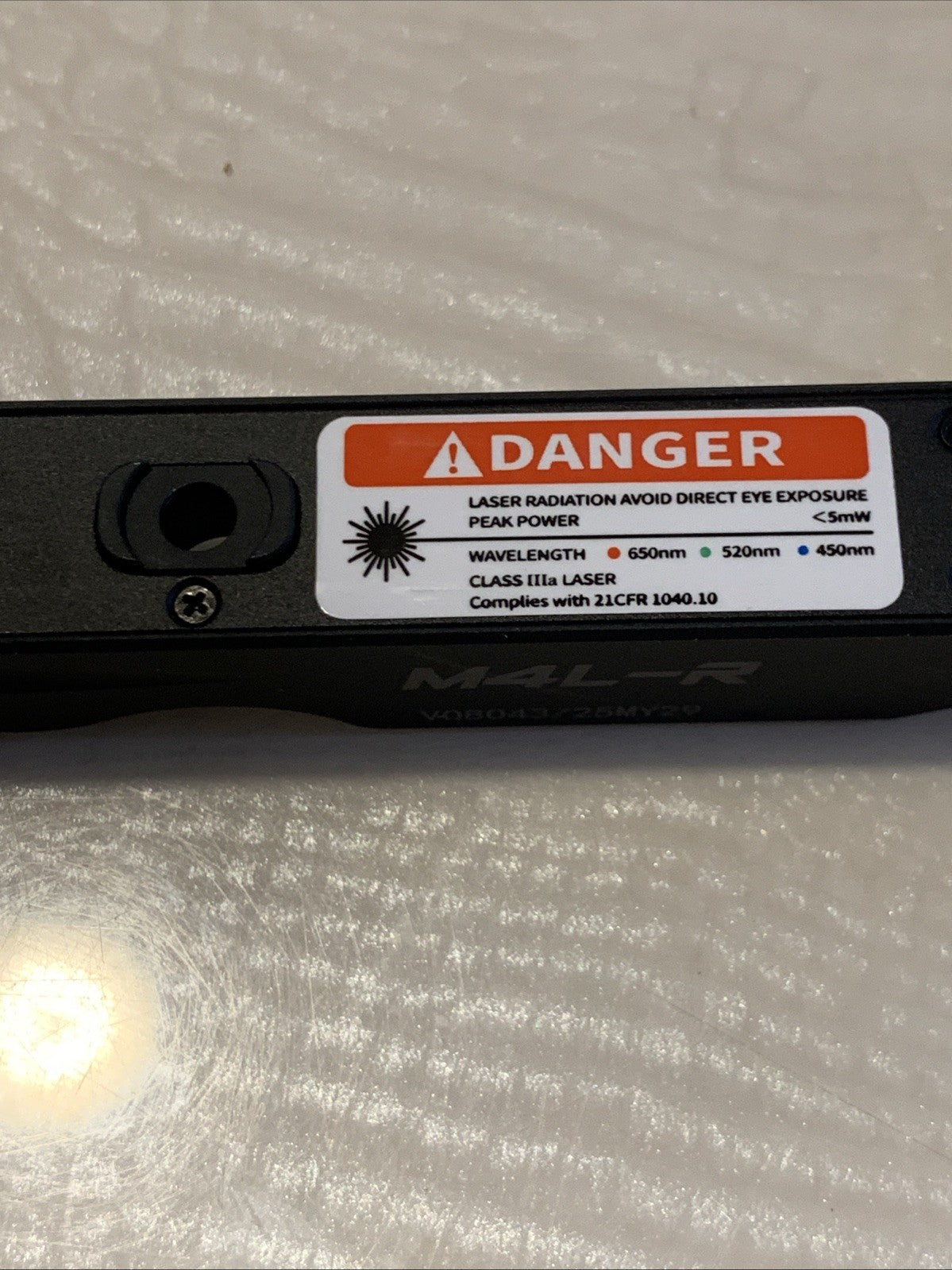 Votatu M4L-R Red Laser Sight Compatible with M-Lok Rail Surface, Ultra 2
