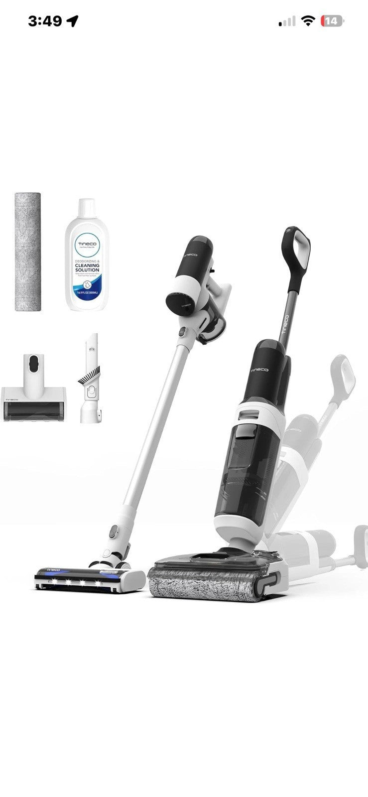 Tineco Floor One Switch S6: 5-In-1 Multifunctional Cordless Vacuum | Lightweight0