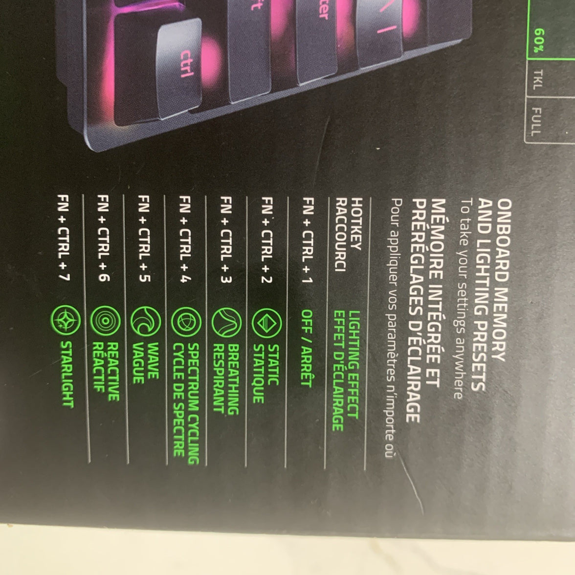 Wired Razer Huntsman Mini Analog15