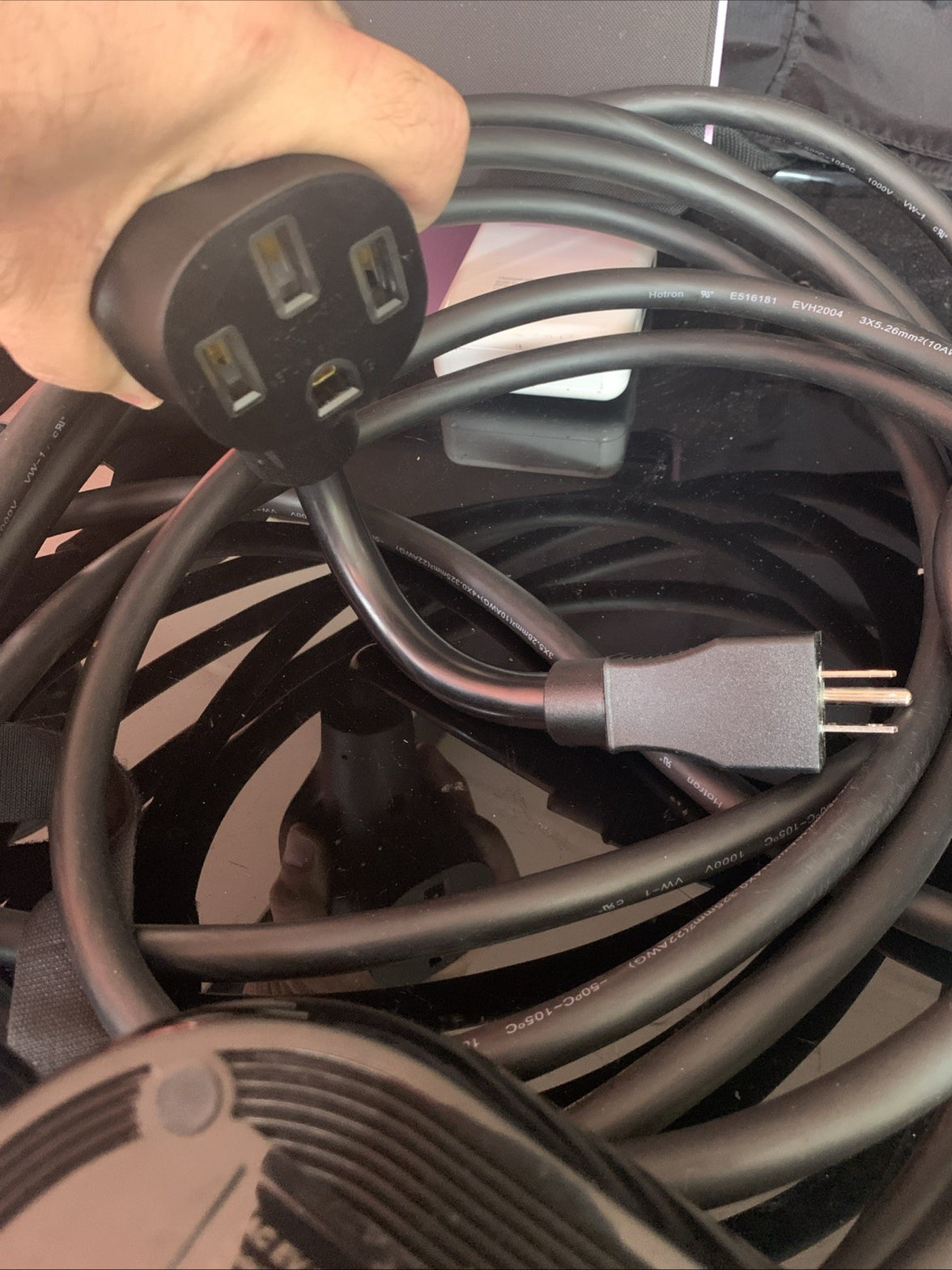 Aimiler Level 2 Electric Vehicle EV Charger WiFi App Plug And Play 32A 25FT6